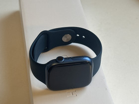 Apple Watch 7 45mm GPS - TAKUU 12kk blue, Puhelimet, Puhelimet ja tarvikkeet, Espoo, Tori.fi