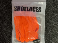 Neon oranssit kengännauhat