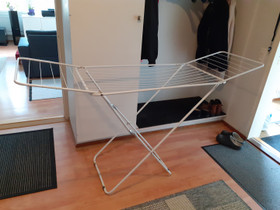 Pyykinkuivausteline, kokoontaittuva, Muu sisustus, Sisustus ja huonekalut, Nokia, Tori.fi Pyykinkuivausteline, kokoontaittuva, Muu sisustus, Sisustus ja huonekalut, Nokia, Tori.fi
