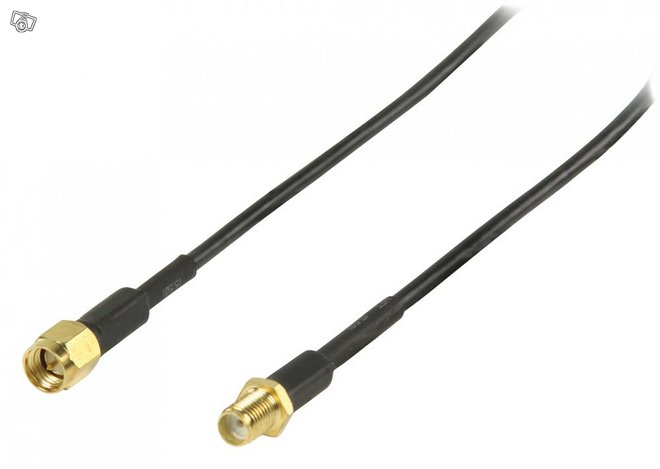 SMA uros - SMA naaras kaapeli, RG-174, 3mm, 1-5 m SMA uros - SMA naaras kaapeli, RG-174, 3mm, 1-5 m
