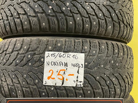 215/60R16 Nokian HKPL9, Renkaat ja vanteet, Helsinki, Tori.fi