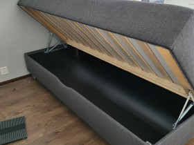 2×80cm säilytystilalla olevaa runkopasänkyä, Sängyt ja makuuhuone, Sisustus ja huonekalut, Sipoo, Tori.fi