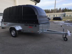 Tekno-Trailer 3300L-E Mustalla Jaxal kuomulla, Perkrryt ja trailerit, Auton varaosat ja tarvikkeet, Kauhava, Tori.fi