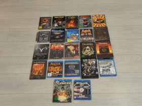 Dio Gamma Ray Hammerfall ym. dvd / bluray alk. 8e, Musiikki CD, DVD ja nitteet, Musiikki ja soittimet, Naantali, Tori.fi