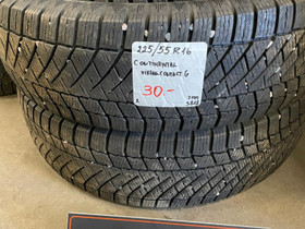 225/55R16 Continental Viking Contact 6, Renkaat ja vanteet, Helsinki, Tori.fi