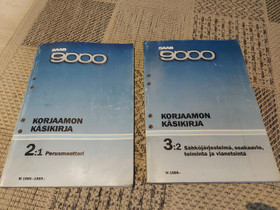 Saab 9000 korjaamokirjoja - alkuperisi, Lisvarusteet ja autotarvikkeet, Auton varaosat ja tarvikkeet, Urjala, Tori.fi