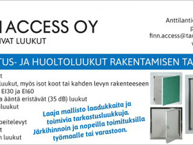 Tarkastus- ja huoltoluukut rakentamisen tarpeisiin, Muu rakentaminen ja remontointi, Rakennustarvikkeet ja tykalut, Kuopio, Tori.fi