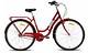 Klassinen naisten pyörä 28" -punainen-3v