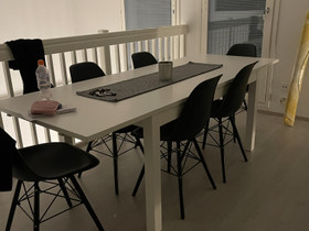 Jatkettava ruokapöytä, Pöydät ja tuolit, Sisustus ja huonekalut, Espoo, Tori.fi