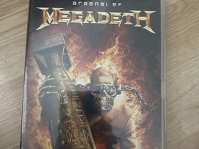 Megadeath arsenal of musiikki dvd , Musiikki CD, DVD ja äänitteet, Musiikki ja soittimet, Hämeenlinna, Tori.fi