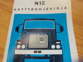 Volvo N12 kuorma-auton ohjekirja, Maatalouskoneet, Kuljetuskalusto ja raskas kalusto, Urjala, Tori.fi