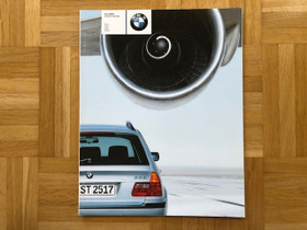 Esite BMW E46 3-sarja Touring farmari 1999 320i ym, Harrastekirjat, Kirjat ja lehdet, Espoo, Tori.fi