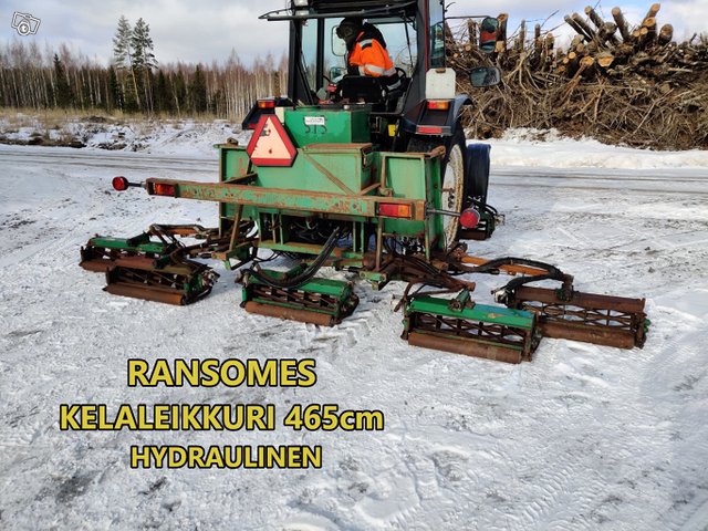 Ransomes kelaleikkuri 465cm koneeseen - VIDEO 1