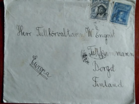 Vanha kirjekuori vuodelta 1909, Muu keräily, Keräily, Kannus, Tori.fi