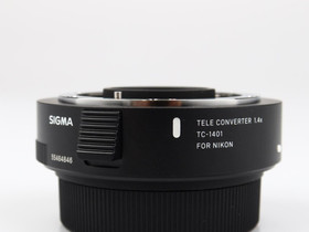 Sigma TC-1401 1.4x telejatke (Nikon), Objektiivit, Kamerat ja valokuvaus, Mikkeli, Tori.fi