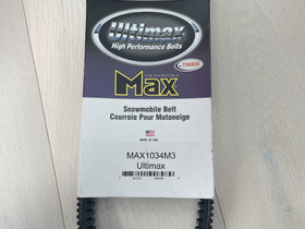 Ultimax Max 1034M3 variaattorinhihna. , Moottorikelkan varaosat ja tarvikkeet, Mototarvikkeet ja varaosat, Alavus, Tori.fi