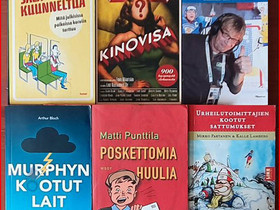 5 kpl kirjoja sattumuksista, kömmähdyksistä jne, Kaunokirjallisuus, Kirjat ja lehdet, Kouvola, Tori.fi