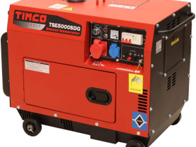 Timco TSE5000SDG 400V diesel aggregaatti, Muut tykoneet ja lislaitteet, Kuljetuskalusto ja raskas kalusto, Harjavalta, Tori.fi