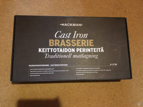 Hackman Brasserie 27cm valurautapannu, Muut keittiötarvikkeet, Keittiötarvikkeet ja astiat, Kauniainen, Tori.fi