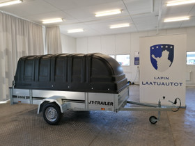 JT-Trailer 150X330X35 mustalla kuomulla, Perkrryt ja trailerit, Auton varaosat ja tarvikkeet, Rovaniemi, Tori.fi