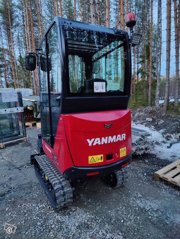 Minikaivuri Yanmar 1600kg, Vantaa *Uusi 2