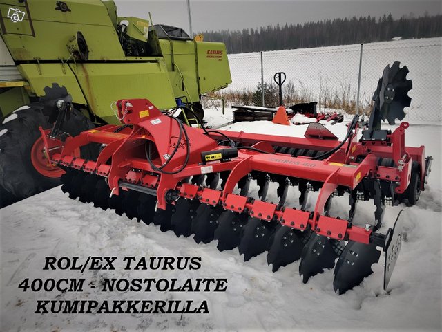 Rol/Ex Taurus 400cm - KUMIPAKKERILLA - NOSTOLAITE 1