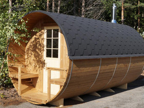 Suomalainen Juhlamallin Tynnyrisauna lämpöpuusta, Muu piha ja puutarha, Piha ja puutarha, Karvia, Tori.fi Suomalainen Juhlamallin Tynnyrisauna lämpöpuusta, Muu piha ja puutarha, Piha ja puutarha, Karvia, Tori.fi