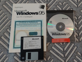 Windows 95 käyttöjärjestelmä, Suomi, Tietokoneohjelmat, Tietokoneet ja lisälaitteet, Tampere, Tori.fi