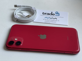 ALE iPhone 11 64GB red - TAKUU 12 kk, Puhelimet, Puhelimet ja tarvikkeet, Espoo, Tori.fi