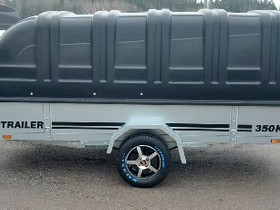 JT-Trailer 1-aks. 750kg 350x150x35 kuomukrry kotimainen 3v takuu vain 2190e, Perkrryt ja trailerit, Auton varaosat ja tarvikkeet, Masku, Tori.fi