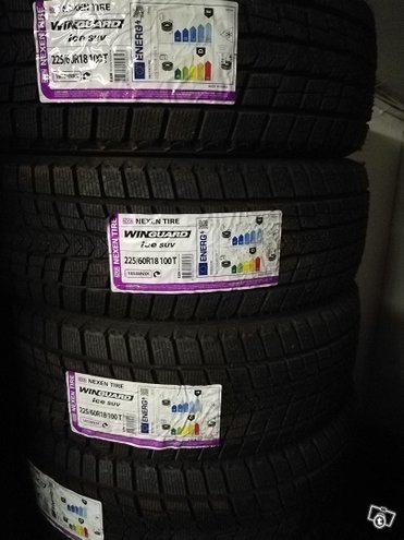 CyberWeek 4kpl 225/60 R18 Nexen ice SUV kitka