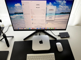 Mac Mini M1 + SAMSUNG 27 + näppäimistö + hiiri, Pöytäkoneet, Tietokoneet ja lisälaitteet, Pieksämäki, Tori.fi