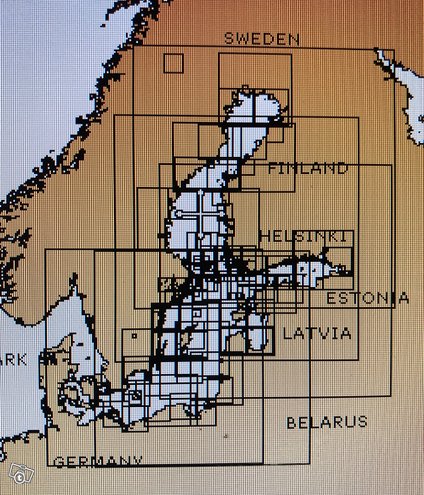 Karttakortti Navionics CF Itämeri-Suomen-Pohjanlah