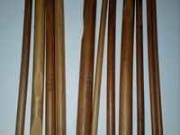 Bambu virkkuukoukku eri kokoja