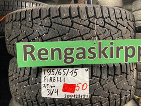 195/65R15 Pirelli kytetyt nastarenkaat , Renkaat ja vanteet, Vantaa, Tori.fi