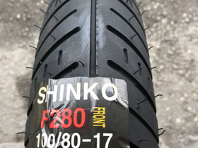Shinko Sport Naster F280 100/80-17, Renkaat, Mototarvikkeet ja varaosat, Alavus, Tori.fi Shinko Sport Naster F280 100/80-17, Renkaat, Mototarvikkeet ja varaosat, Alavus, Tori.fi