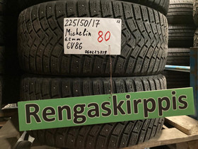 225/50R17 kytetyt nastarenkaat Michelin , Renkaat ja vanteet, Vantaa, Tori.fi
