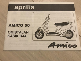 Aprilia Amico 50 omistajan käsikirja, Mopojen varaosat ja tarvikkeet, Mototarvikkeet ja varaosat, Alavus, Tori.fi Aprilia Amico 50 omistajan käsikirja, Mopojen varaosat ja tarvikkeet, Mototarvikkeet ja varaosat, Alavus, Tori.fi