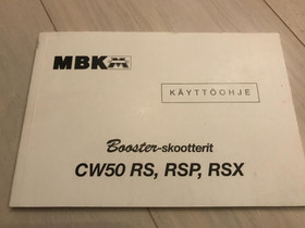 MBK Booster CW50 RS, RSP, RSX kyttohje, Mopojen varaosat ja tarvikkeet, Mototarvikkeet ja varaosat, Alavus, Tori.fi
