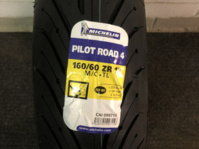 160/60ZR17 Michelin Pilot Road 4 uusi, Renkaat, Mototarvikkeet ja varaosat, Helsinki, Tori.fi