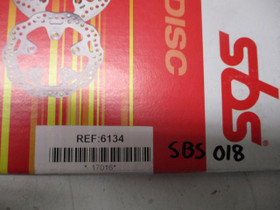 SBS Jarrulevy upgrade 6134 Yamaha YZ 80 93-01, Moottoripyörän varaosat ja tarvikkeet, Mototarvikkeet ja varaosat, Helsinki, Tori.fi SBS Jarrulevy upgrade 6134 Yamaha YZ 80 93-01, Moottoripyörän varaosat ja tarvikkeet, Mototarvikkeet ja varaosat, Helsinki, Tori.fi