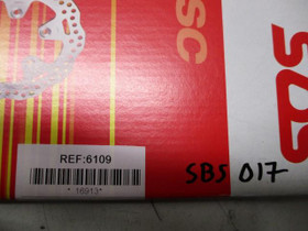 SBS Jarrulevy upgrade 6109 Husqvarna TC TE SMS WR, Moottoripyörän varaosat ja tarvikkeet, Mototarvikkeet ja varaosat, Helsinki, Tori.fi SBS Jarrulevy upgrade 6109 Husqvarna TC TE SMS WR, Moottoripyörän varaosat ja tarvikkeet, Mototarvikkeet ja varaosat, Helsinki, Tori.fi