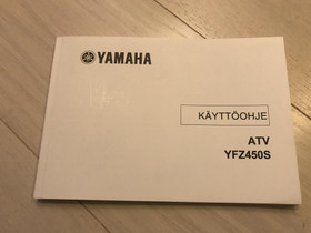 Yamaha YFZ450S käyttöohje, Mönkijän varaosat ja tarvikkeet, Mototarvikkeet ja varaosat, Alavus, Tori.fi Yamaha YFZ450S käyttöohje, Mönkijän varaosat ja tarvikkeet, Mototarvikkeet ja varaosat, Alavus, Tori.fi