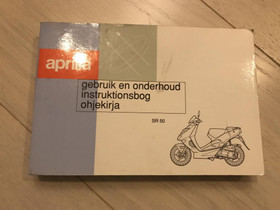 Aprilia SR50 ohjekirja, Mopojen varaosat ja tarvikkeet, Mototarvikkeet ja varaosat, Alavus, Tori.fi