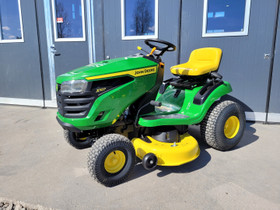 John Deere X107 pltajettava ruohonleikkuri, Leikkurit ja koneet, Piha ja puutarha, Kuopio, Tori.fi