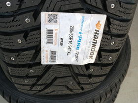 Uudet 205/55R16 Hankook nastarenkaat sis tyt, Renkaat ja vanteet, Uurainen, Tori.fi