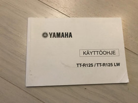 Yamaha TT-R125 käyttöohje, Moottoripyörän varaosat ja tarvikkeet, Mototarvikkeet ja varaosat, Alavus, Tori.fi Yamaha TT-R125 käyttöohje, Moottoripyörän varaosat ja tarvikkeet, Mototarvikkeet ja varaosat, Alavus, Tori.fi