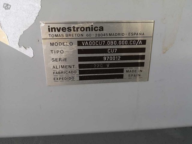 Automaattileikkuri Investronica VA00CU7 7