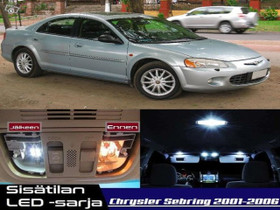 Chrysler Sebring (MK2) Sistilan LED -sarja ;x11, Lisvarusteet ja autotarvikkeet, Auton varaosat ja tarvikkeet, Oulu, Tori.fi