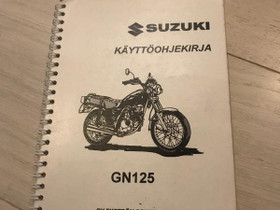 Suzuki GN125 käyttöohjekirja, Moottoripyörän varaosat ja tarvikkeet, Mototarvikkeet ja varaosat, Alavus, Tori.fi